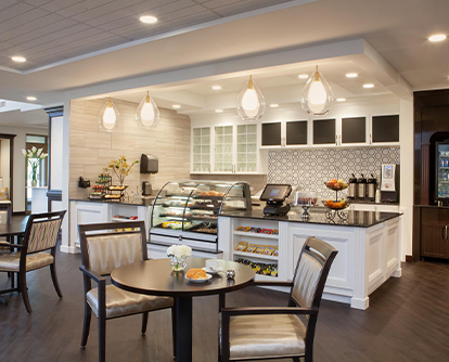 indoor dining area